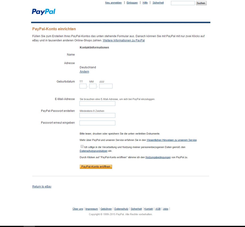 Ebay Mit Paypal Verknüpfen